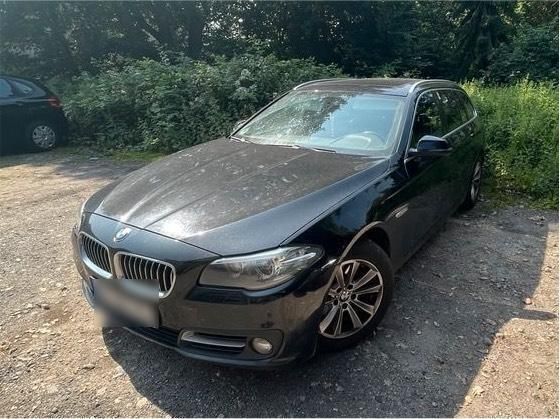 Schwarz Gebraucht 2013 BMW 520 Kombi | 11.980 € (Teuer) - Bild 1/4