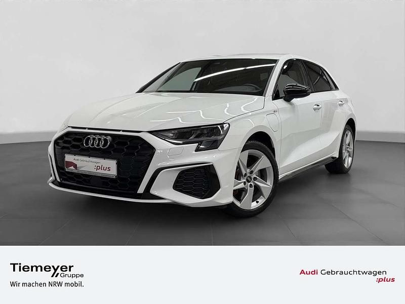 Ibisweiß Gebraucht 2022 Audi A3 e-tron S-Line Kleinwagen | 24.860 € (Superpreis) - Bild 1/4