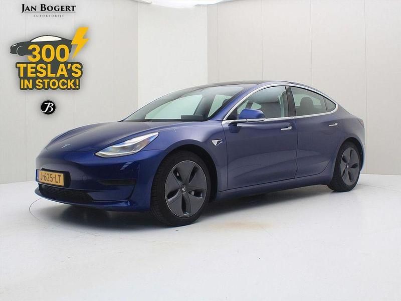 Blau Gebraucht 2020 Tesla Model 3 Standard Range Limousine | 19.900 € (Guter Preis) - Bild 1/4