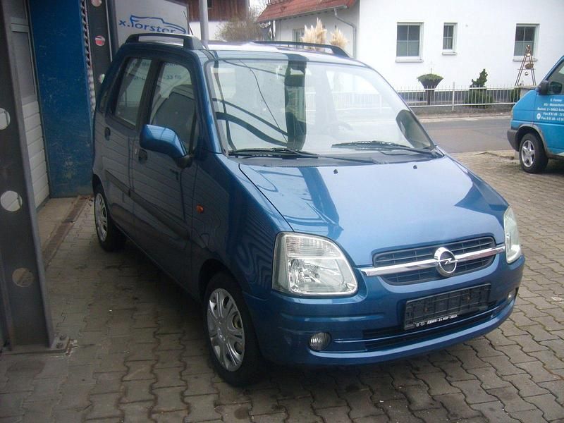 Gebraucht Opel Agila 75 PS (55 kW) 2003 Blau Limousine