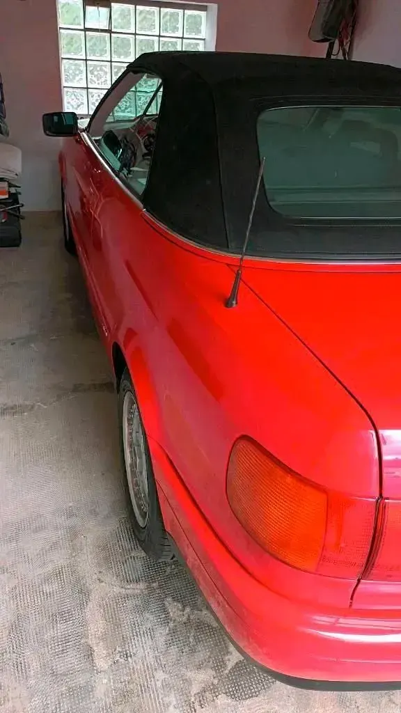 Gebraucht Audi 80 133 PS (97 kW) 1991 Rot Cabrio