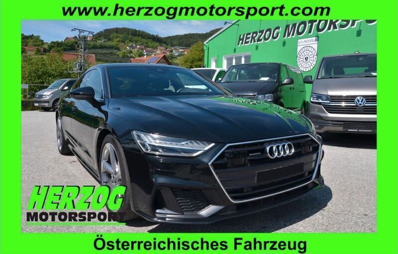 Schwarz Gebraucht 2019 Audi A7 Sportback S-Line Kleinwagen | 34.944 € (Guter Preis) - Bild 1/4