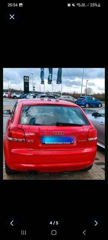 Gebraucht Audi A3 150 PS (110 kW) 2003 Rot Kleinwagen
