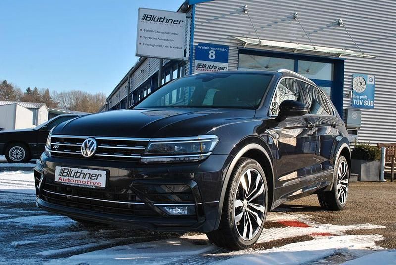Schwarz Gebraucht 2017 VW Tiguan Highline SUV | 18.990 € (Etwas zu teuer) - Bild 1/4