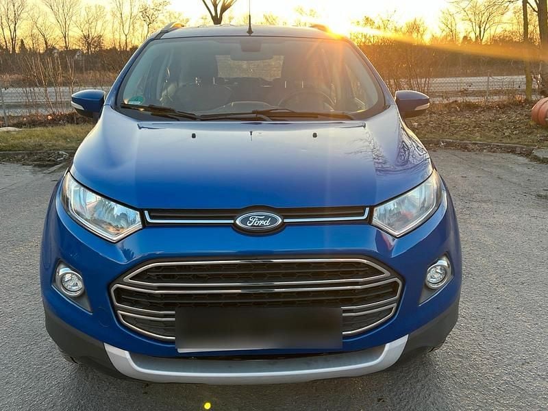 Gebraucht Ford Ecosport Titanium 125 PS (91 kW) 2014 Blau SUV
