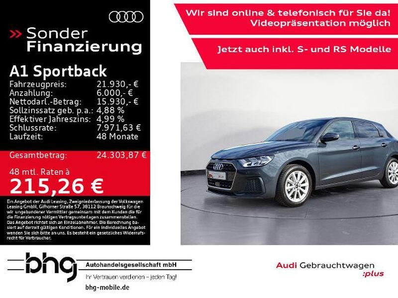 Manhattangrau metallic Gebraucht 2024 Audi A1 Advanced Kleinwagen | 21.930 € (Guter Preis) - Bild 1/4