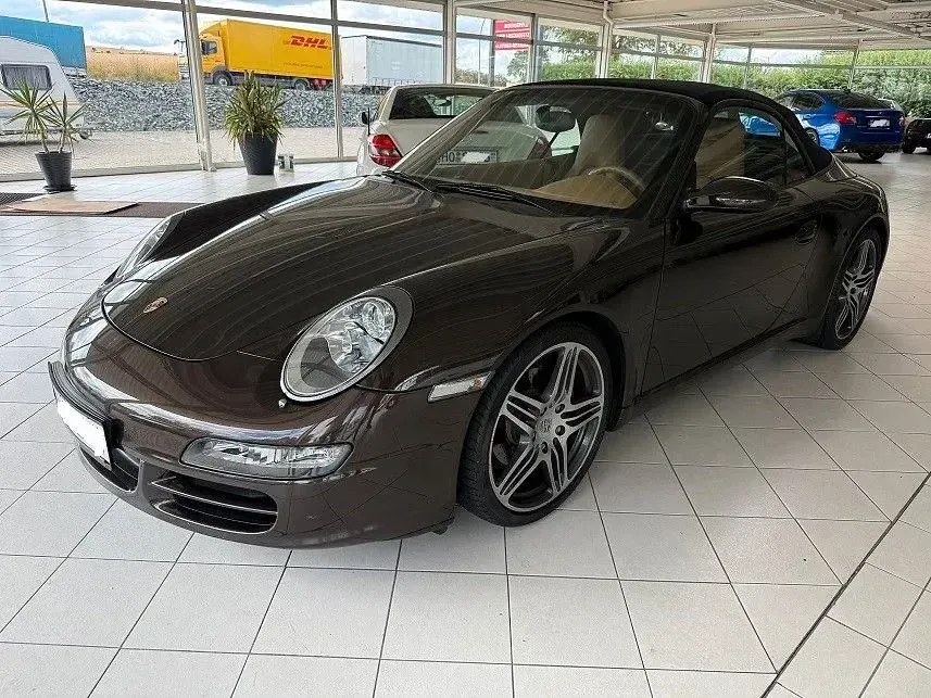 Gebraucht Porsche 911 Carrera Cabriolet 325 PS (239 kW) 2008 Braun Cabrio