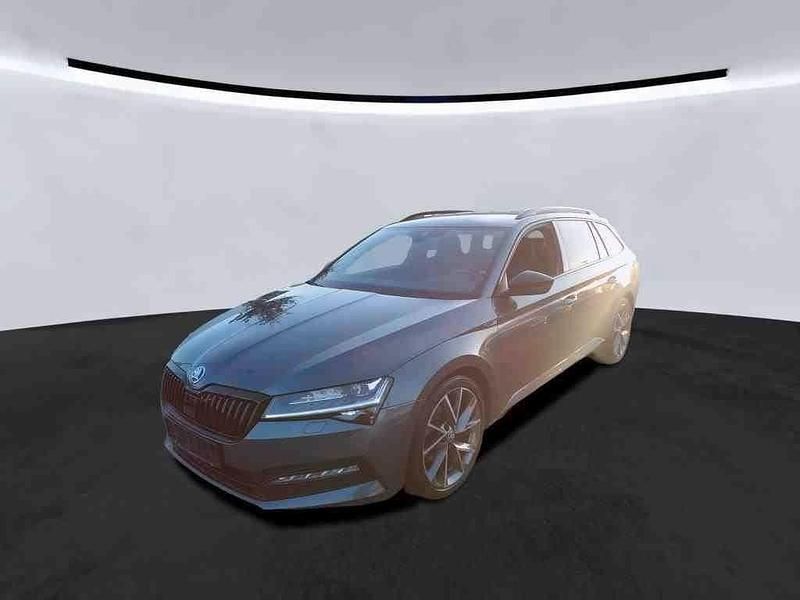 Seda quartz/quartz grey Gebraucht 2020 Skoda Superb SportLine Kombi | 25.890 € (Superpreis) - Bild 1/4