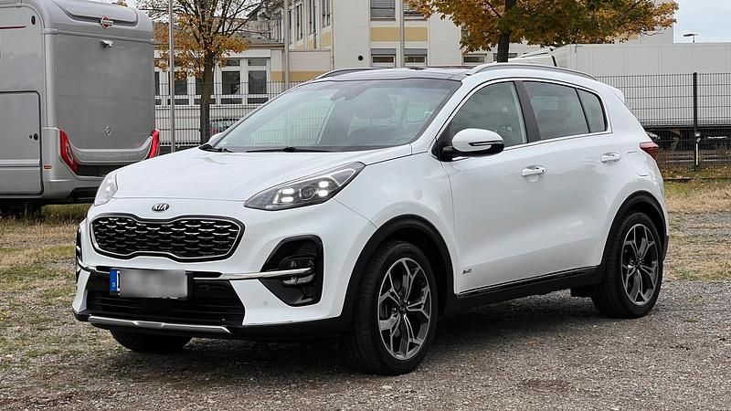 Weiß Gebraucht 2018 Kia Sportage GT-Line SUV | 17.800 € (Guter Preis) - Bild 1/4