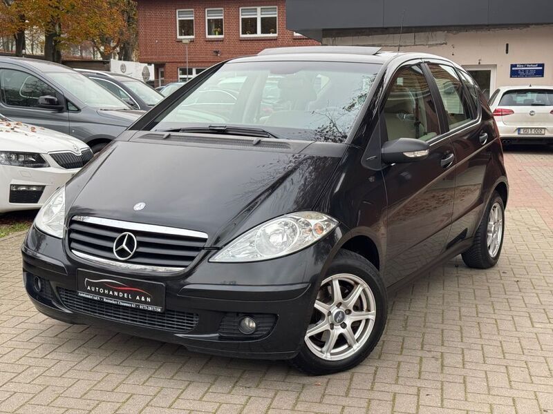 Schwarz Gebraucht 2004 Mercedes A170 Limousine | 3.999 € - Bild 1/4