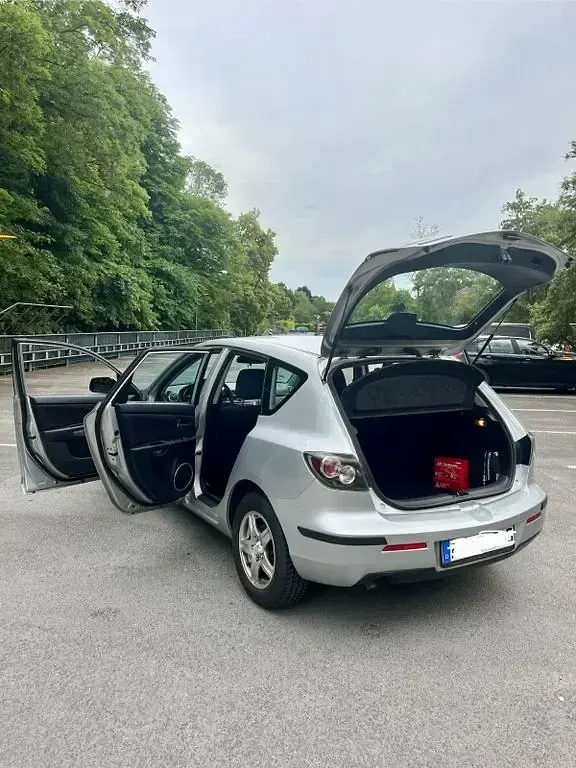 Gebraucht Mazda 3 Active 109 PS (80 kW) 2007 Silber Limousine