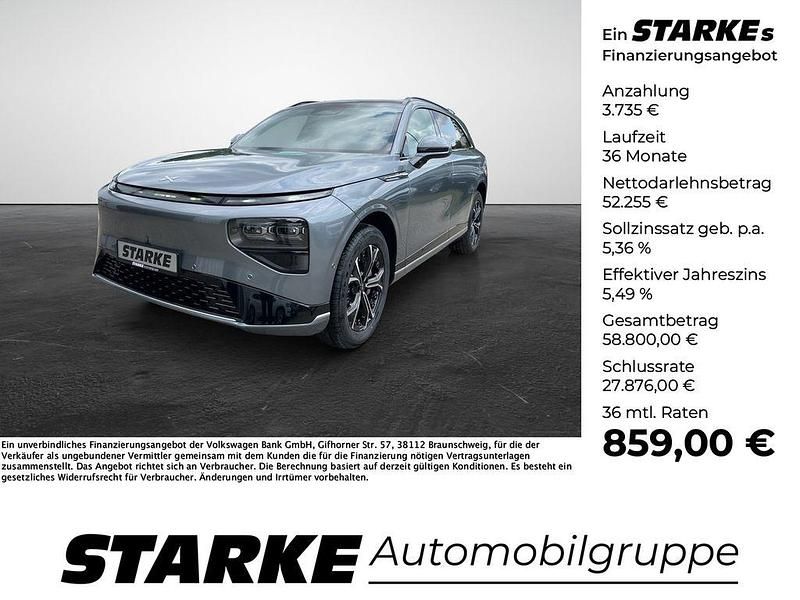 Grau (graphite gray) Neu 2025 XPENG G9 RWD Standard Range SUV | 55.990 € (Guter Preis) - Bild 1/4