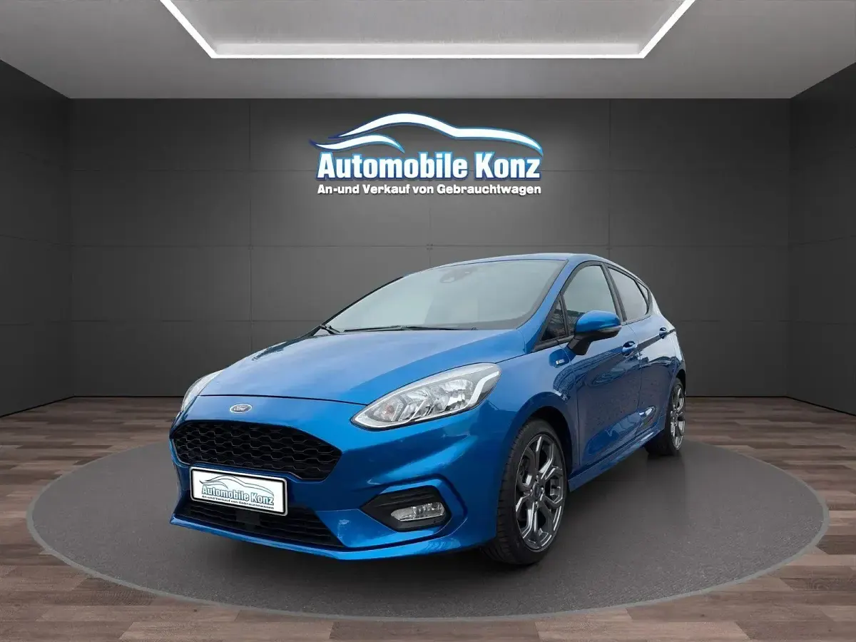 Gebraucht Ford Fiesta ST-Line 140 PS (102 kW) 2019 Blau Kleinwagen