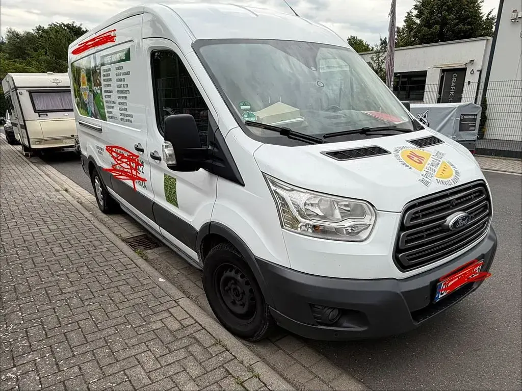 Gebraucht Ford Transit 170 PS (125 kW) 2016 Weiß Van / Kleinbus