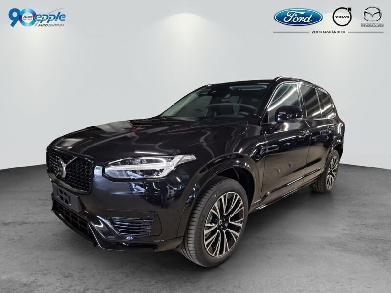 Onyx schwarz metallic Neu 2024 Volvo XC90 Plus SUV | 74.990 € - Bild 1/4