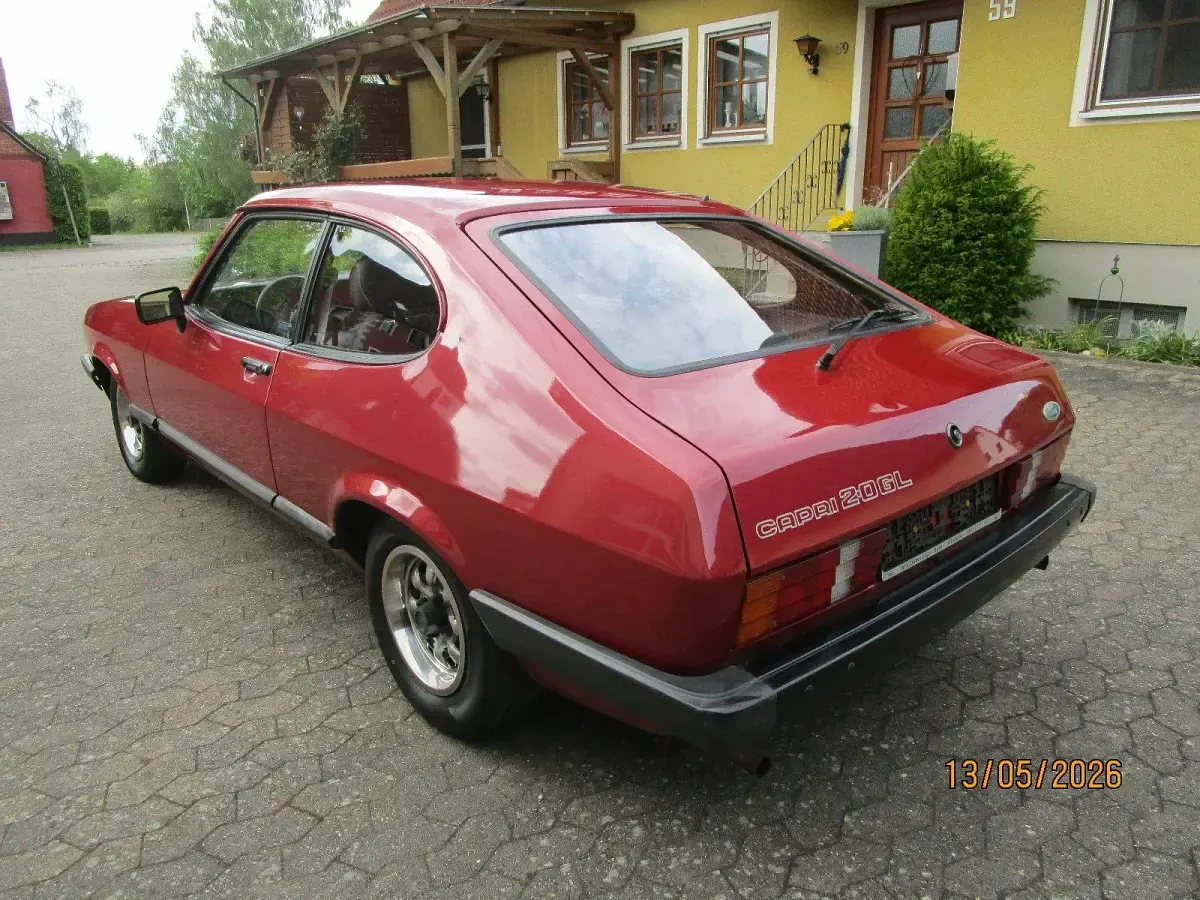 Gebraucht Ford Capri 90 PS (66 kW) 1979 Rot Coupé