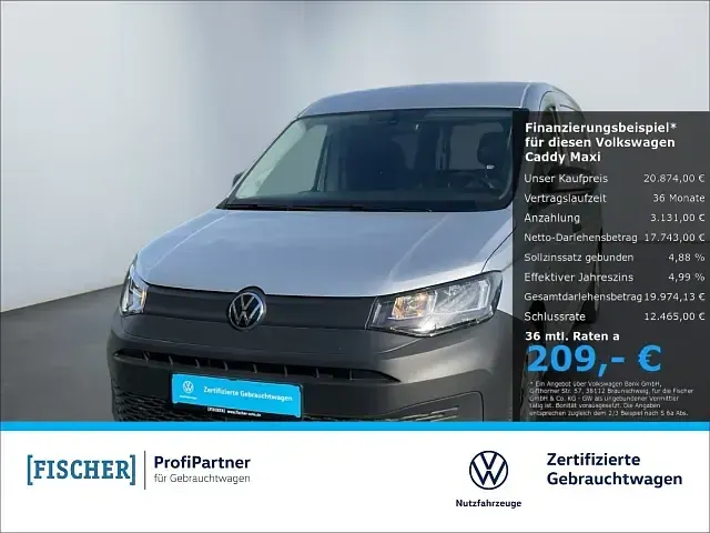 Używany VW Caddy 114 KM (83 kW) 2023 Minivan