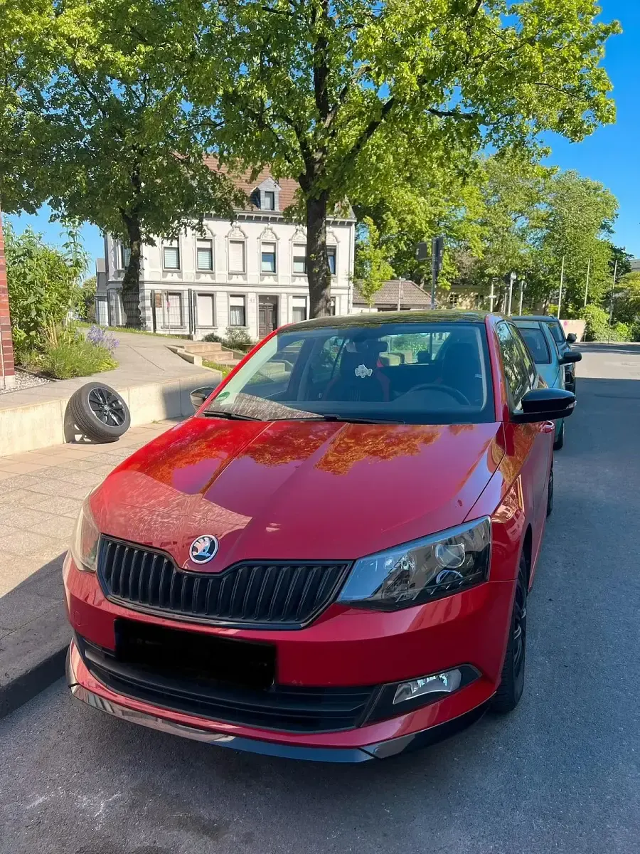 Second-hand Skoda Fabia 90 CP (66 kW) 2017 Roșu Hatchback