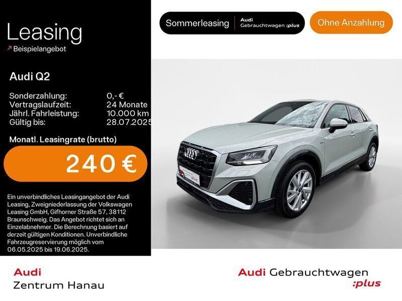 Tausilber metallic Gebraucht 2024 Audi Q2 S-Line SUV | 32.489 € (Fairer Preis) - Bild 1/4