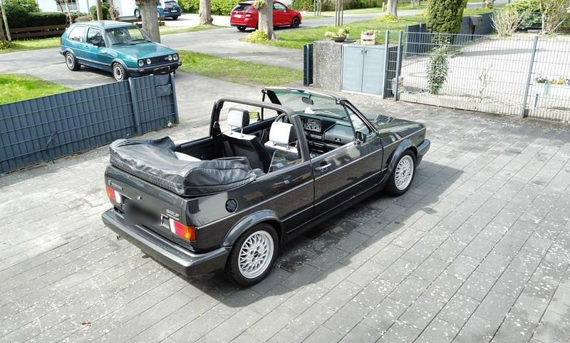 Gebraucht VW Golf Cabriolet 95 PS (69 kW) 1988 Schwarz Cabrio