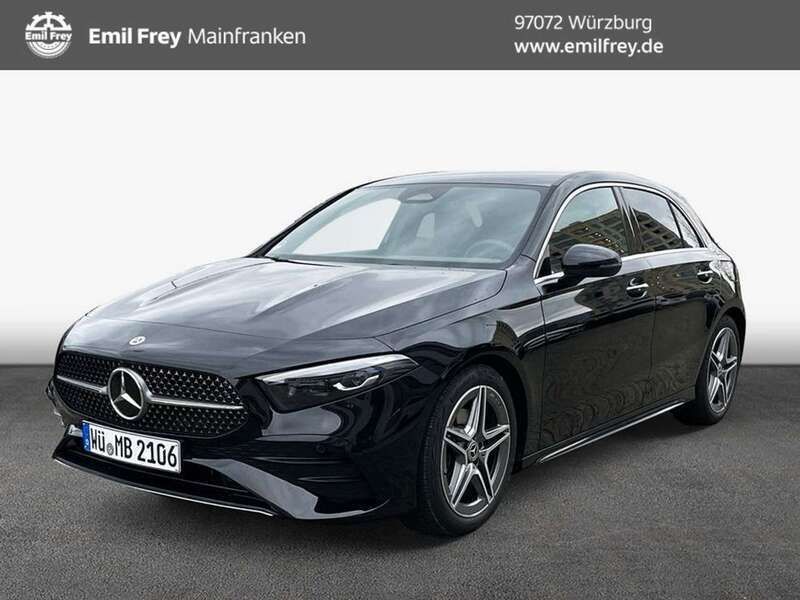 Schwarz Gebraucht 2024 Mercedes A200 AMG Limousine | 32.500 € (Fairer Preis) - Bild 1/4