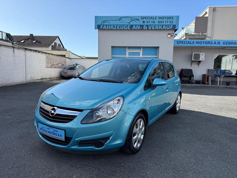 Blau Gebraucht 2010 Opel Corsa Kleinwagen | 5.250 € (Teuer) - Bild 1/4