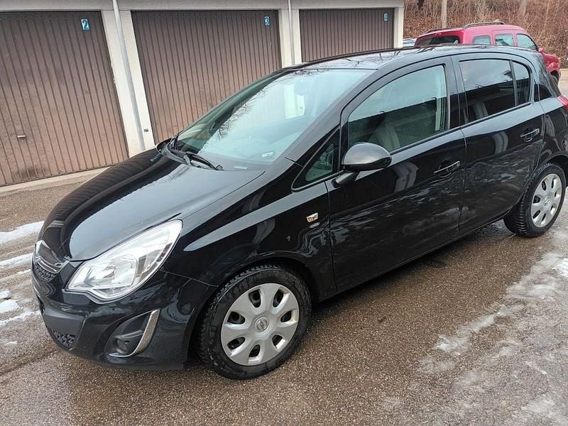 Schwarz Gebraucht 2011 Opel Corsa Satellite Limousine | 2.200 € (Superpreis) - Bild 1/4