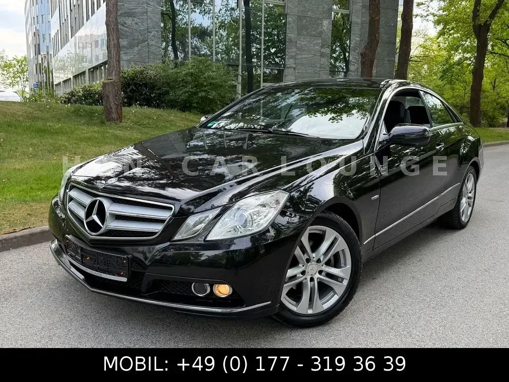 Usata Mercedes E250 204 CV (150 kW) 2009 Nero Coupé