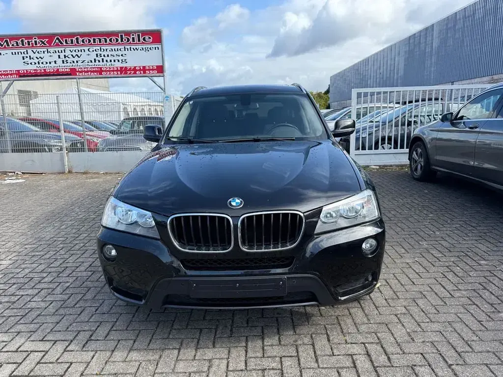 Second-hand BMW X3 184 CP (135 kW) 2012 Negru SUV