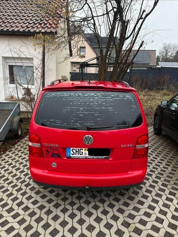 Gebraucht VW Touran Highline 150 PS (110 kW) 2003 Rot Van / Kleinbus