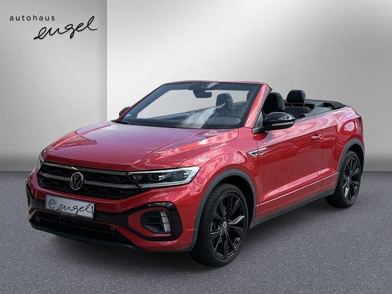 Kings red metallic Gebraucht 2023 VW T-Roc Cabriolet R-line Cabrio | 30.949 € (Fairer Preis) - Bild 1/4