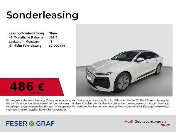 Gebraucht Audi e-tron Ambiente 210 kW (286 PS) 2025 Gletscherweiß SUV