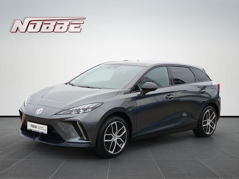 Andes grey metallic Gebraucht 2023 MG MG4 EV Luxury Kleinwagen | 21.950 € (Teuer) - Bild 1/4