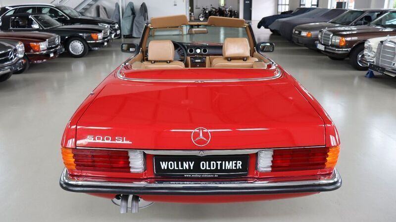 Gebraucht Mercedes SL500 245 PS (180 kW) 1986 Rot Cabrio
