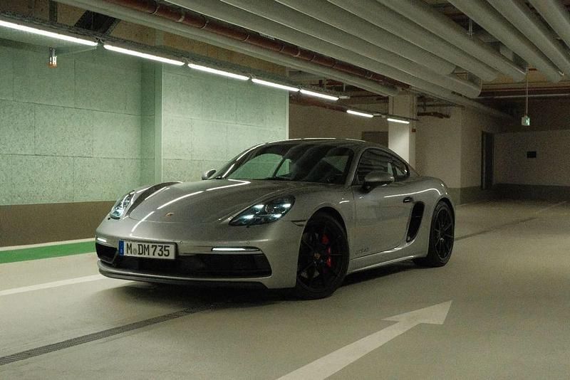 Silber Gebraucht 2021 Porsche Cayman GTS Coupé | 82.000 € (Teuer) - Bild 1/4