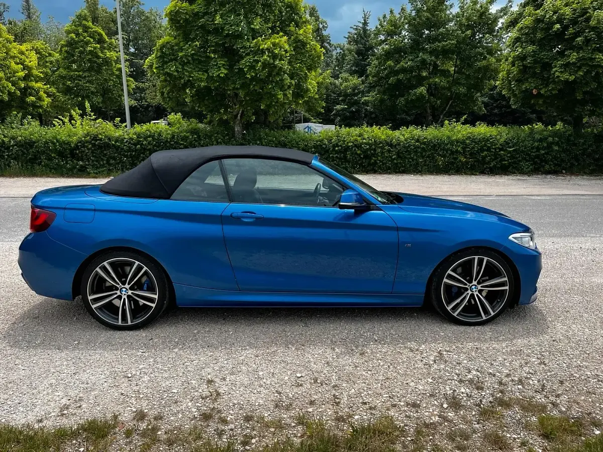 Gebraucht BMW M235 Performance 326 PS (239 kW) 2015 Blau Cabrio