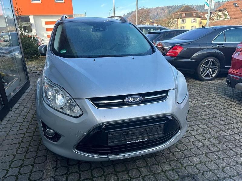 Grau Gebraucht 2014 Ford Grand C-Max Titanium Van / Kleinbus | 4.900 € (Fairer Preis) - Bild 1/4