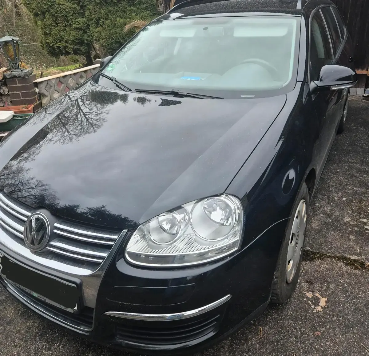 Gebraucht VW Golf VI 105 PS (77 kW) 2008 Schwarz Kleinwagen