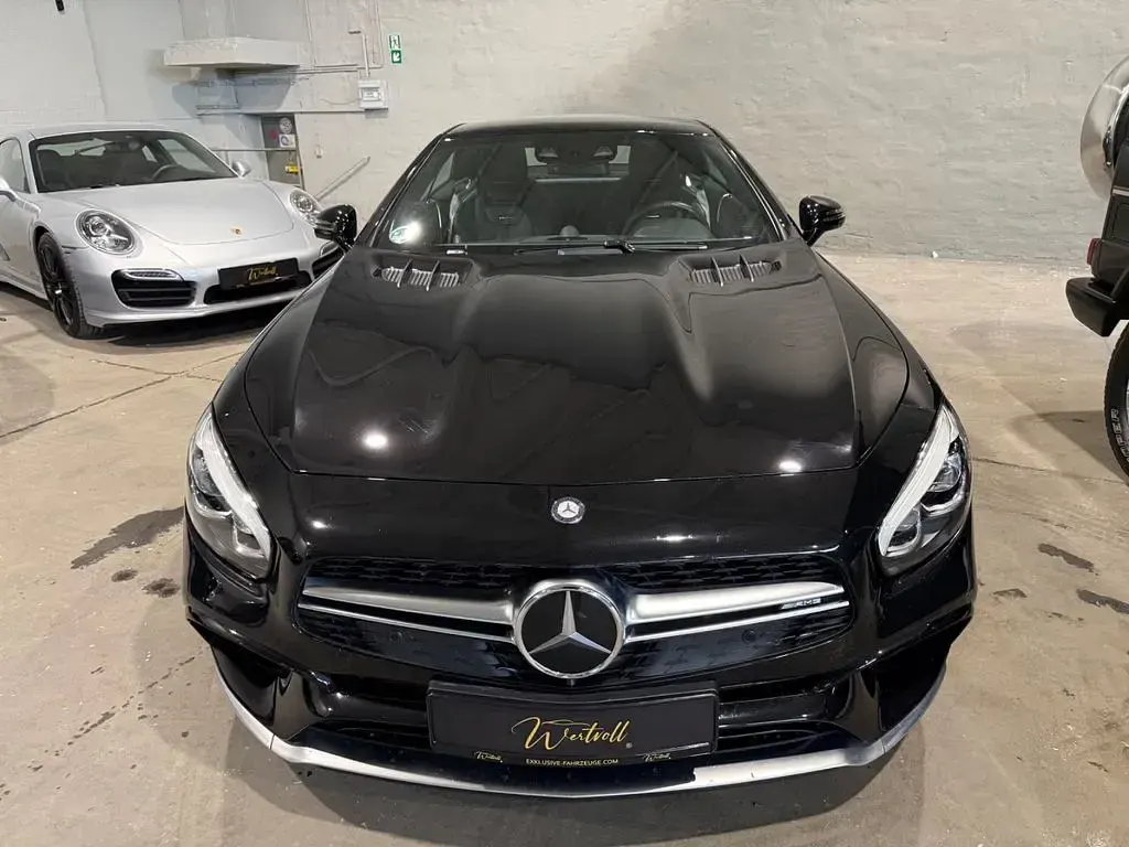 Gebraucht Mercedes SL63 AMG AMG 585 PS (430 kW) 2017 Obsidianschwarz Cabrio