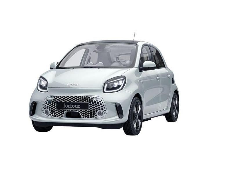 Karosserie in ice white (metallic) (metallic) Gebraucht 2021 Smart ForFour Electric Drive Passion Limousine | 13.780 € - Bild 1/4