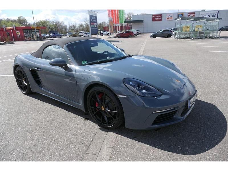 Gebraucht Porsche Boxster 349 PS (256 kW) 2016 Grau (metallic) Cabrio