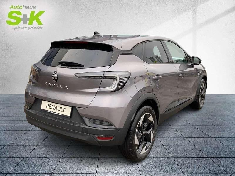 Neu Renault Captur Techno 92 PS (67 kW) 2025 Stahlgrau metallic (grau) SUV