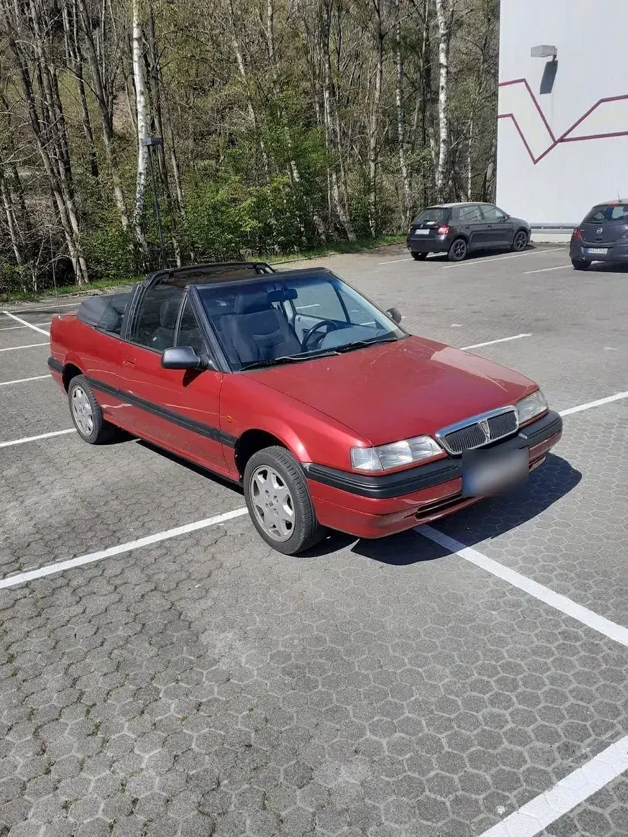 Gebraucht Rover 216 122 PS (89 kW) 1993 Rot Cabrio