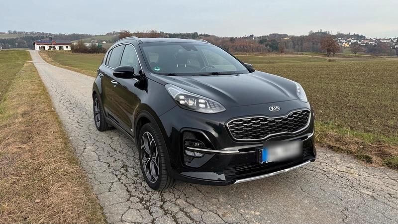 Schwarz Gebraucht 2019 Kia Sportage GT-Line SUV | 18.499 € (Guter Preis) - Bild 1/4