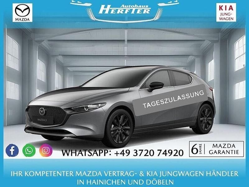 Neu Mazda 3 140 PS (102 kW) 2026 Grau Limousine