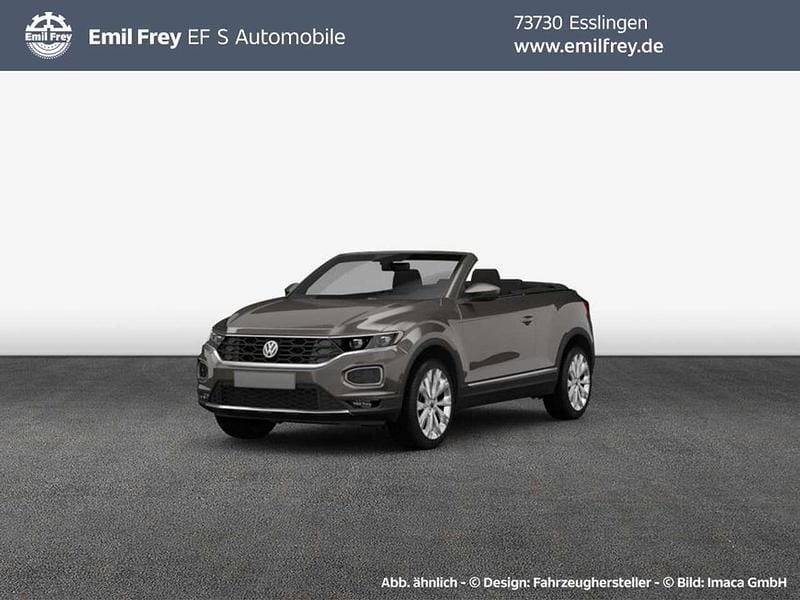 Gebraucht VW T-Roc Cabriolet Active 150 PS (110 kW) 2022 Rauchgrau metallic Cabrio