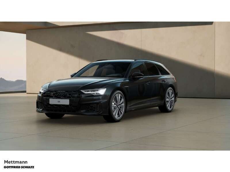 Mythosschwarz metallic Neu 2025 Audi S6 Basis Kombi | 97.950 € (Teuer) - Bild 1/4