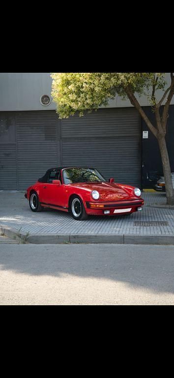Gebraucht Porsche 911 231 PS (169 kW) 1988 Rot Cabrio