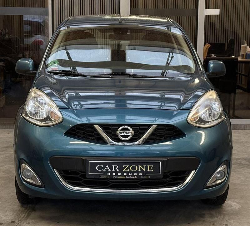 Gebraucht Nissan Micra Acenta 80 PS (58 kW) 2015 Blau Kleinwagen