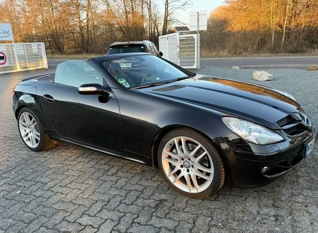 Gebraucht Mercedes SLK350 Sport 272 PS (200 kW) 2007 Schwarz Cabrio